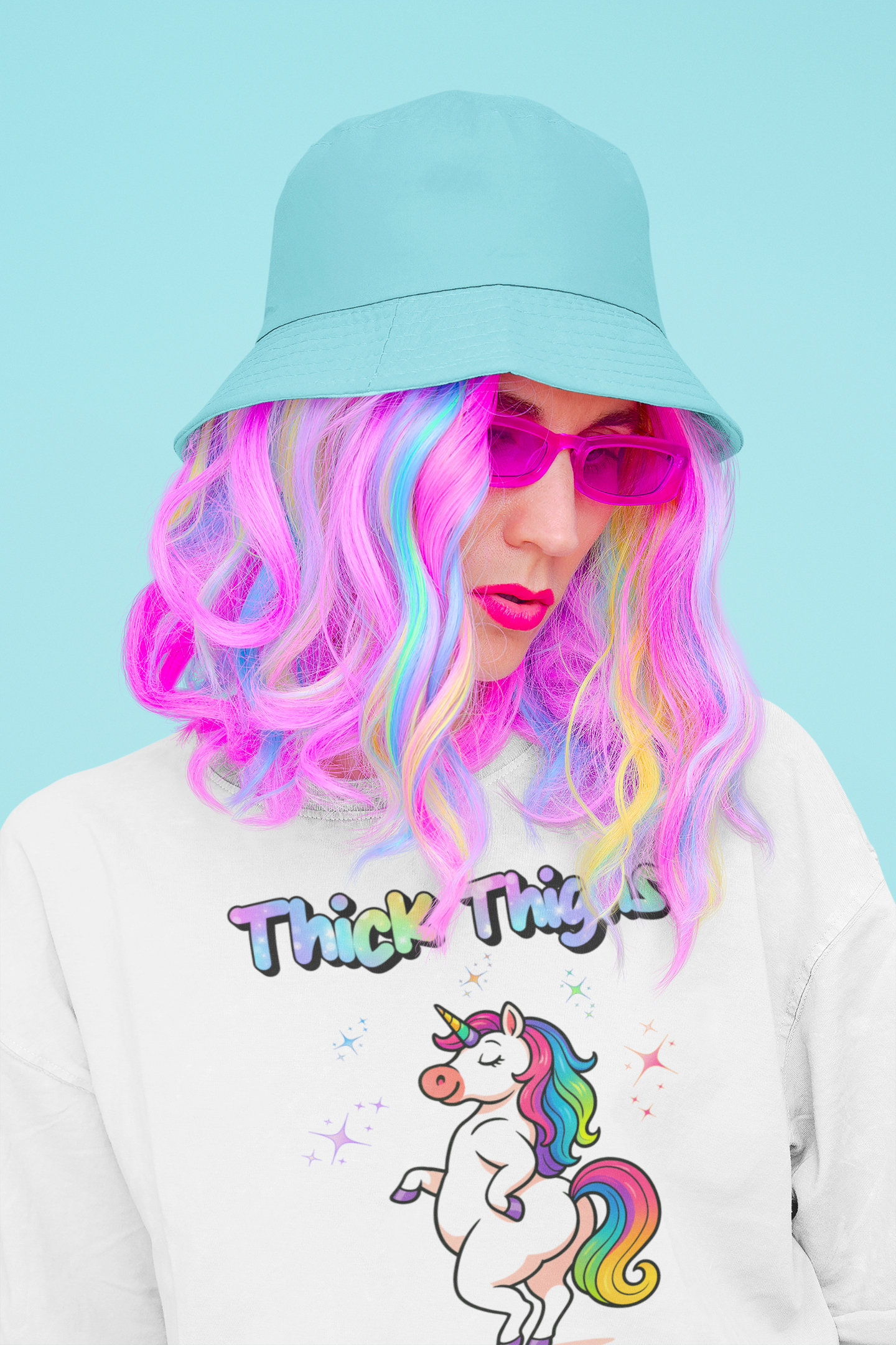 Thick Thighs High Vibes T-Shirt